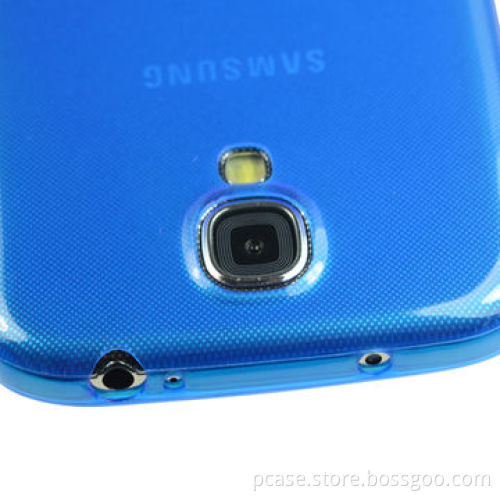 TPU Case for Samsung S4, Flexible and Transparent, Simple Design